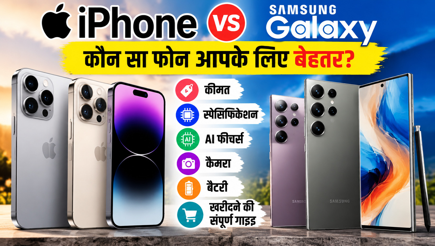 Latest iPhone & Samsung Galaxy Prices